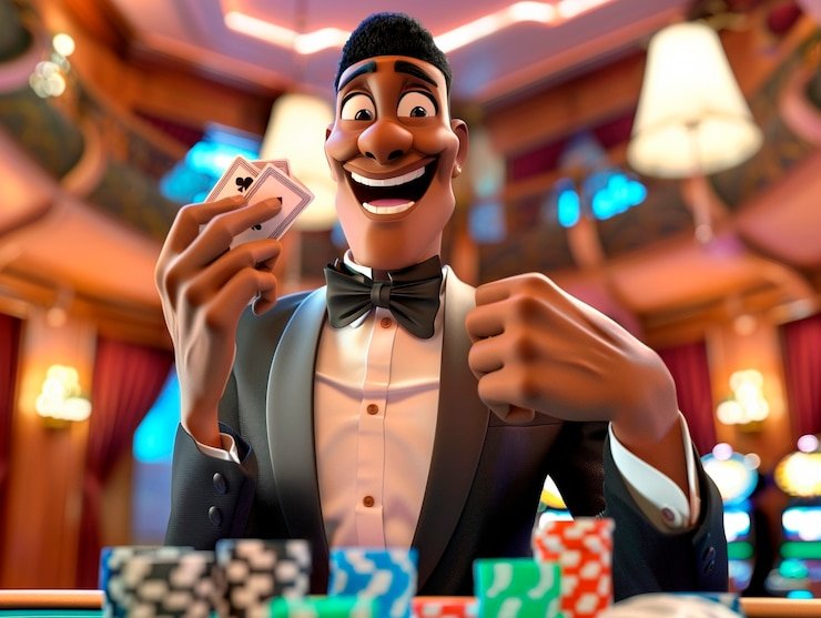 Live dealer at a Golden Toad blackjack table, showing HD camera feed and betting interface